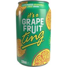 Fizzy Drinks Ting Grapefruit 24 x 330ml Carbonated Cans