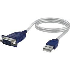 USB 2.0 to Serial DB-9 RS-232 Converter Cable
