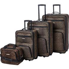 Rockland Jungle Set of 4 - Leopard