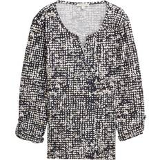 Tom Tailor Dame Skjorter Tom Tailor Shirts - Beige/Marin/Hvid