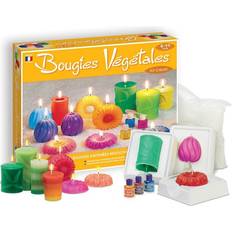 Fabrication de bougies Kit Créatif Bougies Vegetales Sentosphere