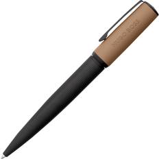 HUGO BOSS Arche Iconic Black Camel Ballpoint Pen