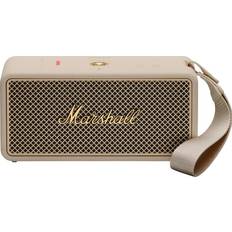 Marshall Inbyggd mikrofon Bluetooth-högtalare Marshall Middleton II Cream