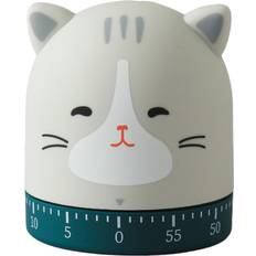 Kitchen Timers Cosy@home Cute Cat 60 Minutes 360 Degree Kitchen Timer