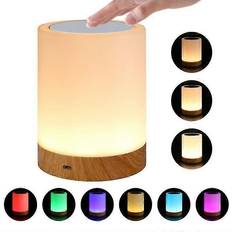 Kikidex Touch Dimmable Bedside Warm White Light Table Lamp