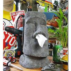 Bathroom Accessories Kikidex Moai Tissue Box Holder Dispenser