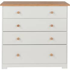 Core Products Colorado White Chest of Drawer 80x80.2cm