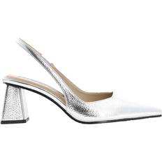 Klack Pumps Bianco Biamaralyn - Silver