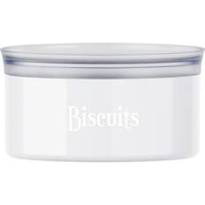 Guzzini Köksförvaring Guzzini Stay-Fresh Oval Jar 2000cc Biscuits Milk White Kakburk