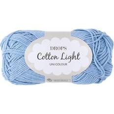 Cotton Light Uni Colour Light Wash 105m 