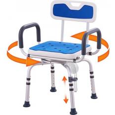 Taburetes de Ducha VEVOR 360° Swivel Tub Shower Chair Seat