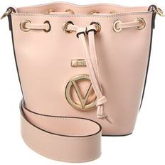 Pink Bucket Bags Mario Valentino Jules Bonbonniere Leather Bucket Bag