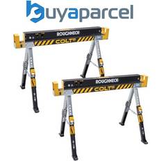 Saw Horses Roughneck X2 Colt Adjustable Capacity Sawhorses XMS24HORSE Pair