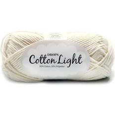 Drops Design Cotton Light Uni Colour Natur 105m