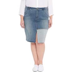 NYDJ Midi Skirt Plus Size - Clean Seline
