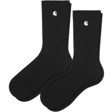 Carhartt WIP Madison Socks 2-pack - Black/White