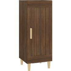 vidaXL 817434 Brown Oak Sideboard 34.5x90cm