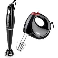 Hand Mixers Geepas Hand Mixer & Hand Blender Handheld Bundle