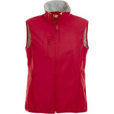 Clique Basic Softshell Vest Women - Red