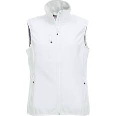 Clique Basic Softshell Vest Women - White