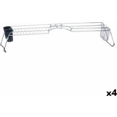 Sort Opvaskestativer Kinvara Udtrækkeligt Opvaskemiddel W3422A-1 44 x 11 x 16 cm Opvaskestativ 40.6cm