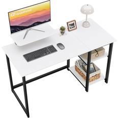 Green Writing Desks GreenForest Computer with Monitor Stand Writing Desk