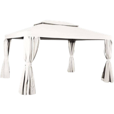 Pavilloner & Tilbehør Hillerstorp Luxor Pavilion - White 3x4 m