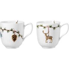 Kähler julekrus Kähler Hammershøi Christmas Krus Sett 33 cl Krus