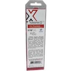 Power Tools XTRweld 0.040 in x 7 in 2% Thoriated Tungsten Electrode 10 Pack
