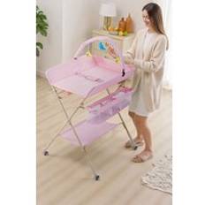 Pink Changing Tables Living and Home Versatile Folding Baby Changing Table Pink