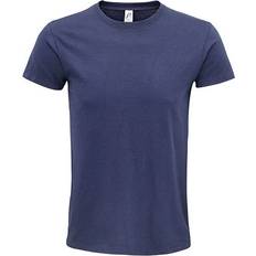 Sol's Epic Round Neck Fitted Jersey T-shirt - French Navy