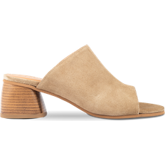 Angulus Sculptural Heel Sandal - Sand