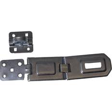 Merriway BH01781 Heavy Duty Hardened Steel Hasp Staple 155mm