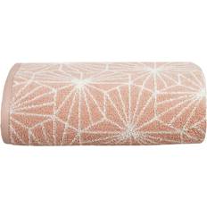 Allure Bath Fashions Geometric Bath Towel Pink (125x70cm)