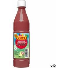 Jovi Brown Tempera Paint 500 ml 12 Pack