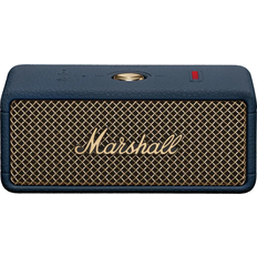 Marshall Inbyggd mikrofon Bluetooth-högtalare Marshall Emberton III Midnight Blue