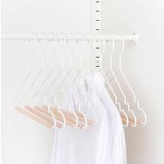 Hangers Adult Coated Wire Top Hangers Set of 10 Hanger