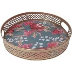 Multicoloured Serving Platters & Trays Lotus Flower Design L3 x W20 x H20 cm Serving Tray