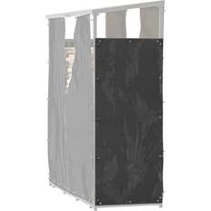 2er-Set Kaminholzregal Abdeckung 148 x 62 cm