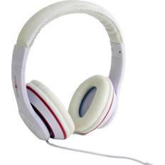 Hörlurar in ear med sladd Gembird Los Angeles On Ear Hörlurar Sladd Vit Headset