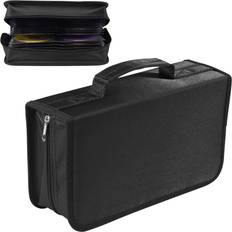 CD & Vinyl Storage Tianfu 128 Capacity Mercerized Cloth CD DVD Holder
