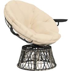 Papasan Stol Rotting 360° Roterande Flätad 90 cm