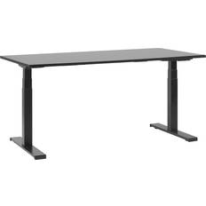 Adjustable Seat Writing Desks Beliani Electric Adjustable Standing 160 x 72 cm Writing Desk