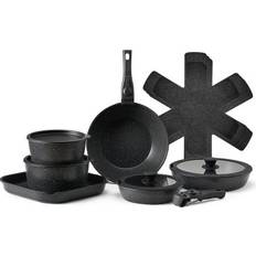 17 Piece Granite Nonstick Pots