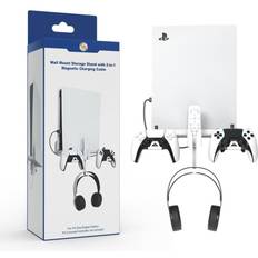PS5 Wall Mount Bracket Charging Cable Set