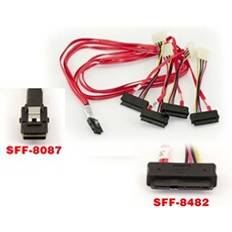 KALEA-INFORMATIQUE Sas Minisas SFF-8087 to 4x SFF-8482 Cable 100cm