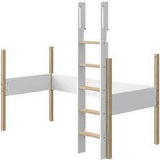 FLEXA Loftssenge Børneværelse FLEXA Nor Leiter Und Unterbau Hochbett 90x200 cm