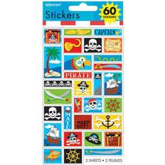 Pirate Treasure Stickers Pack 60