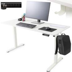 Arebos Elektrisch Höhenverstellbarer 140x60 cm Schreibtisch