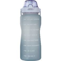 Motivational Water Bottle 2.2 L Santorini